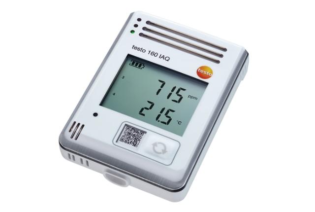 Testo 160 IAQ data logger w/internal sensor CO2 pressure