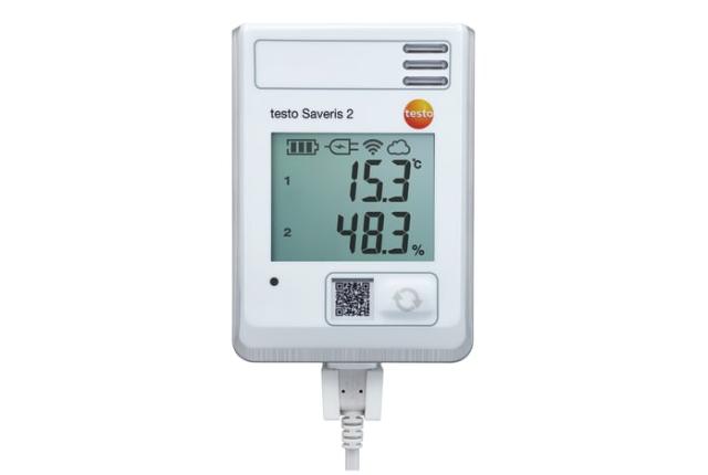 Saveris 2 H1 WiFi data logger with display and internal seal