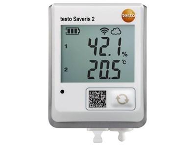 Saveris 2 H2 WiFi data logger with display and external humidity