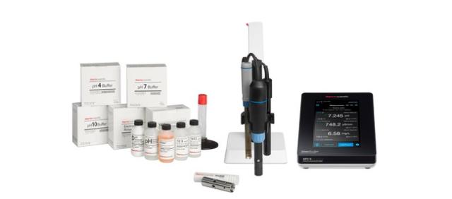 Orion Pro Star PI217 dual-channel pH/ion benchtop meter with stand